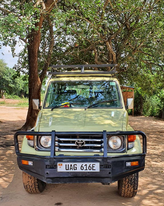Land Cruiser Prado 4WD, Spelter Tours safari fleet Uganda