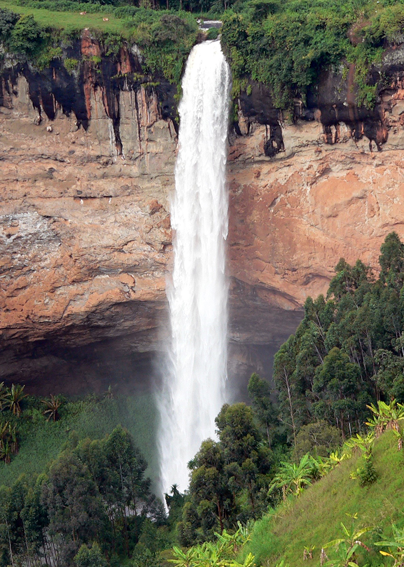 Sipi Falls on Mt. Elgon, Uganda